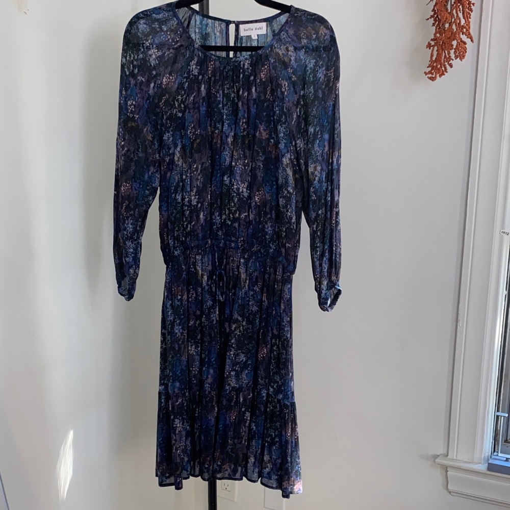 Bella Dahl Multicolor Long Sleeve Dress